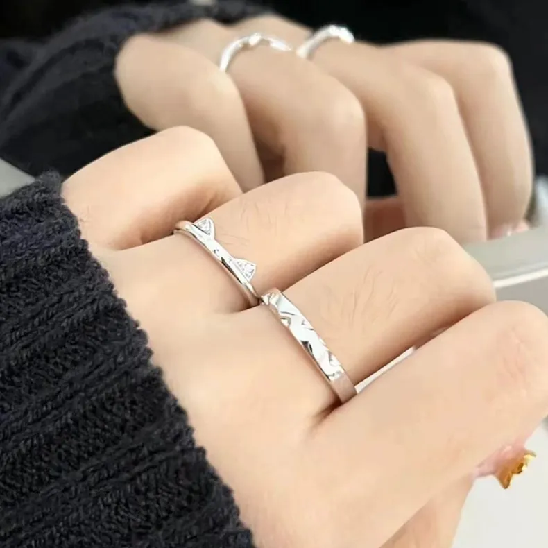 Asia Star S925 Silver Rings Unisex-3