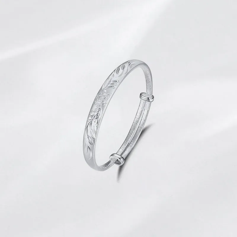 Asia Star 999 Fine Silver Bangles Women's-1