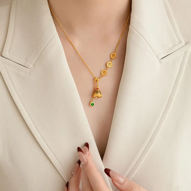 Asia Star Alloy Necklaces Women's-1