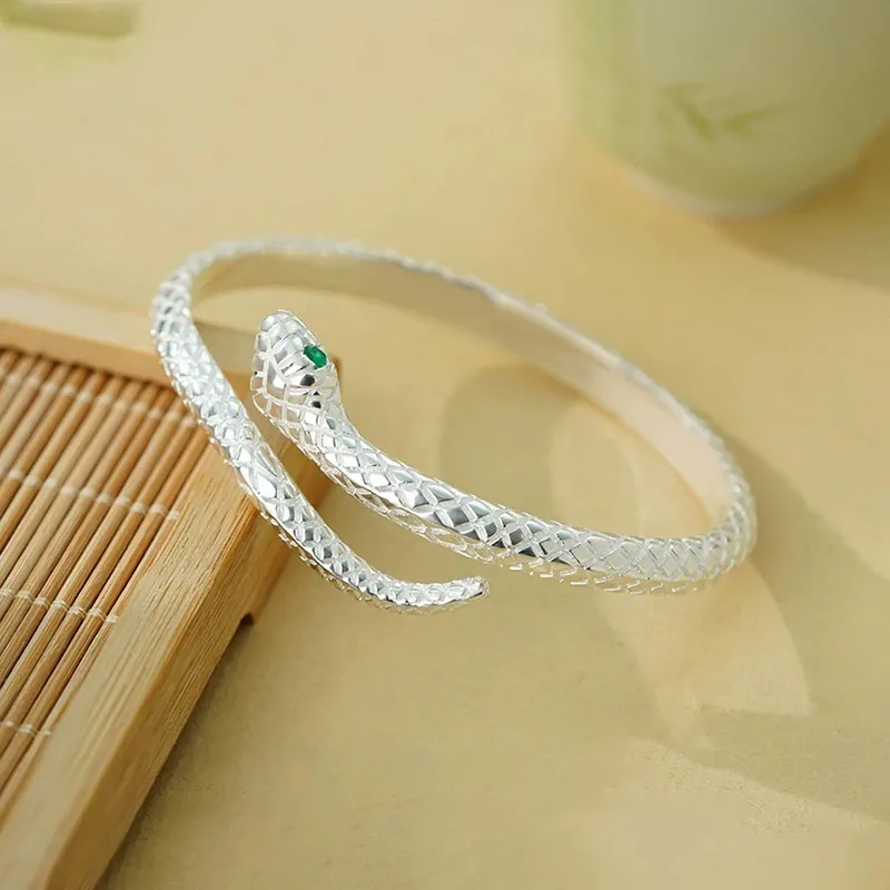 Asia Star Sterling Silver Bangles Women's-1