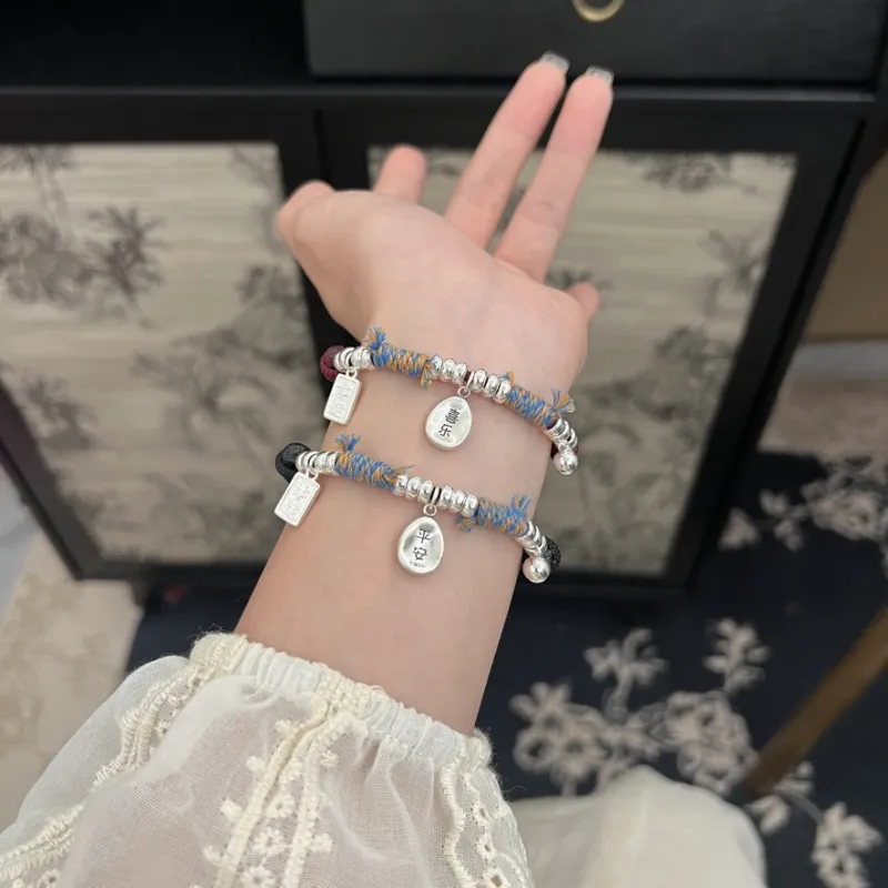 Asia Star Alloy Bracelets Unisex-6