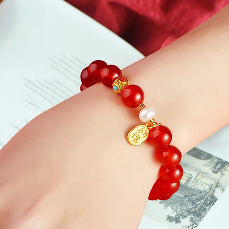Asia Star Agate Bracelets Women's-1