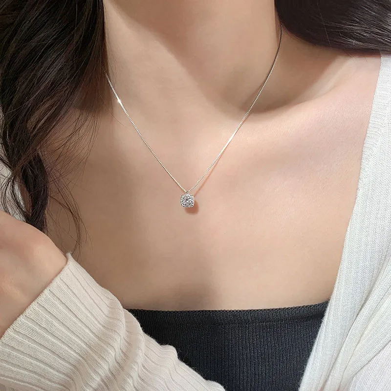 Asia Star S999 Fine Silver Necklaces Women's-4