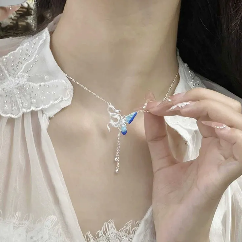 Asia Star Alloy Necklaces Women's-3