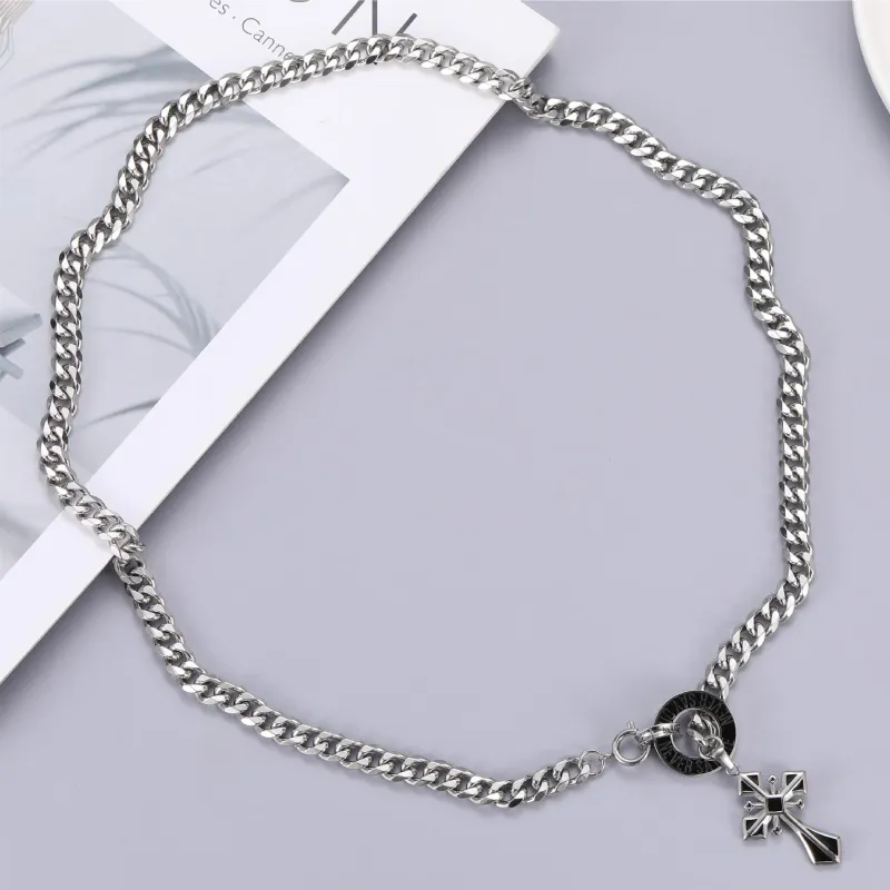 Asia Star Alloy Necklaces Men's-1