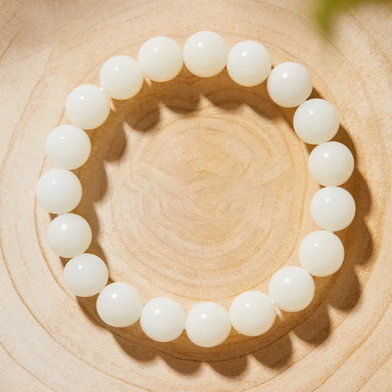 Asia Star White Jade Bodhi Bracelets Women's-1