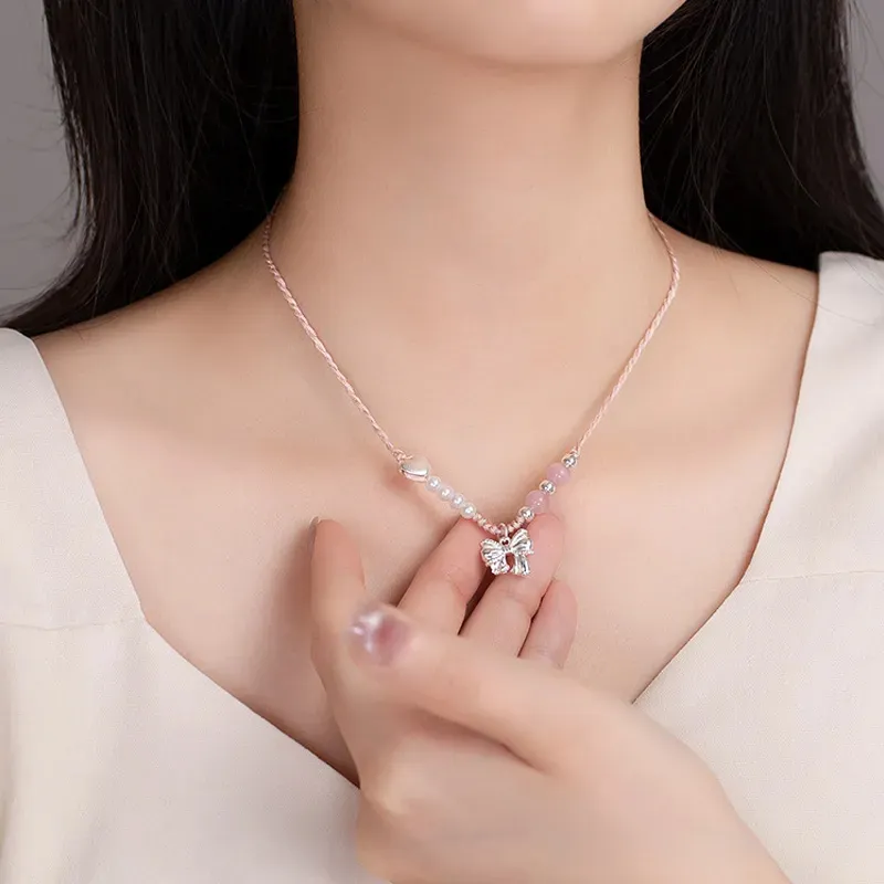 Asia Star Alloy Necklaces Women's-1