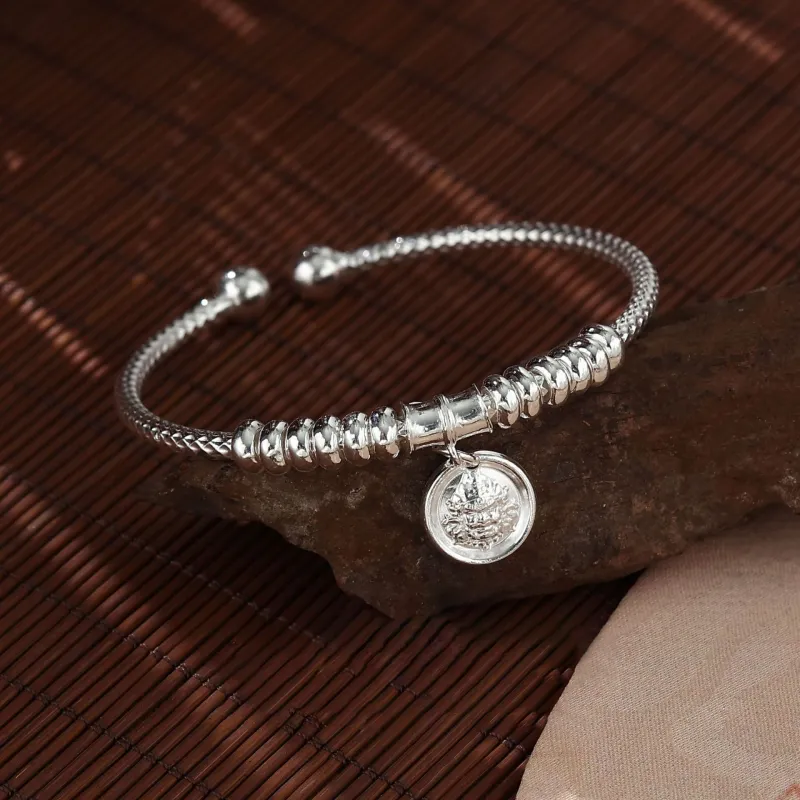 Asia Star 999 Fine Silver Bangles Women's-1