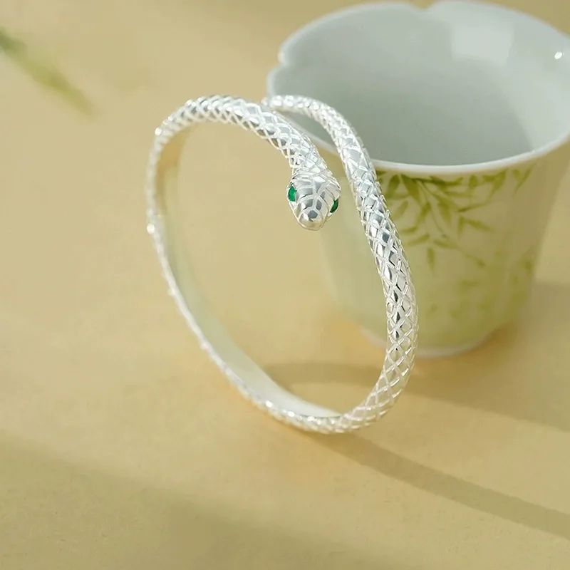 Asia Star Sterling Silver Bangles Women's-2