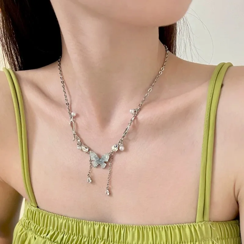 Asia Star Alloy Necklaces Women's-3