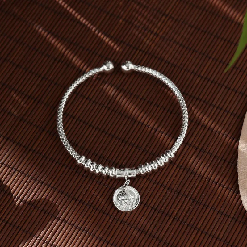 Asia Star 999 Fine Silver Bangles Women's-2