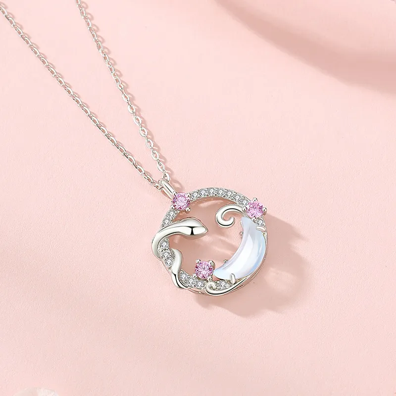 Asia Star Alloy Necklaces Women's-1