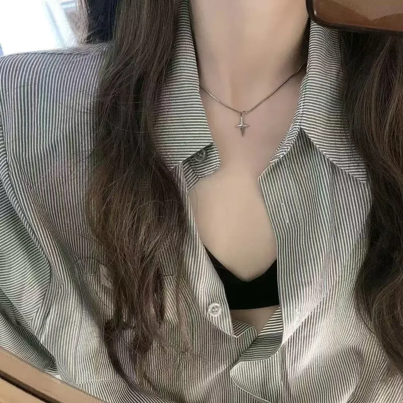 Asia Star Alloy Necklaces Unisex-1