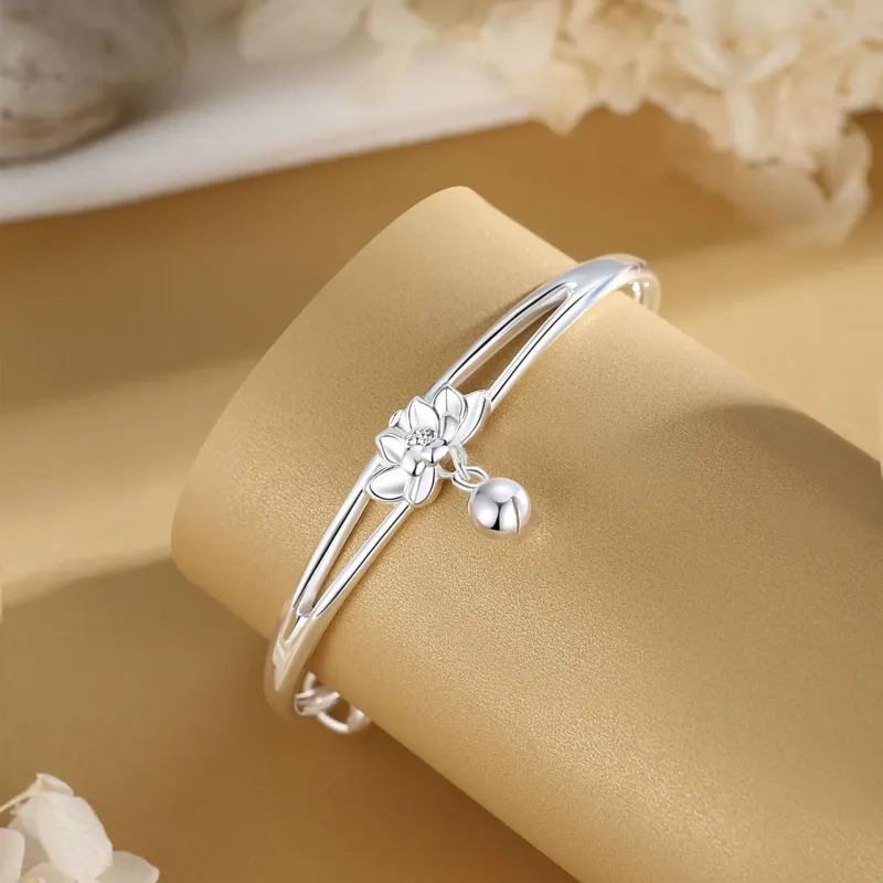 Asia Star 999 Fine Silver Bangles Women's-2