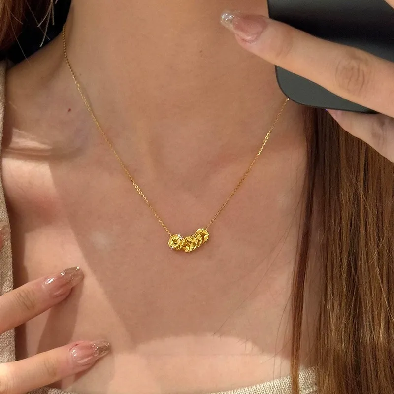 Asia Star Alloy Necklaces Women's-5