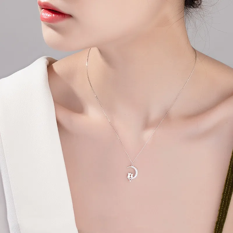 Asia Star 999 Fine Silver Necklaces Women's-3