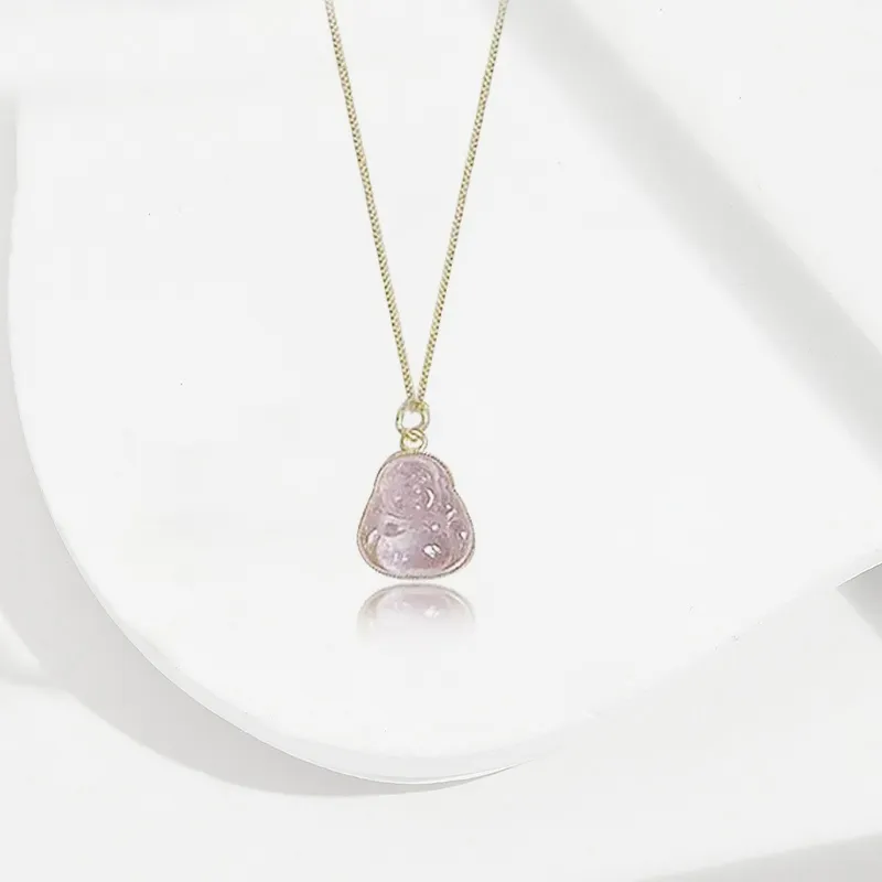 Asia Star Colored Glaze Necklaces Women's-2