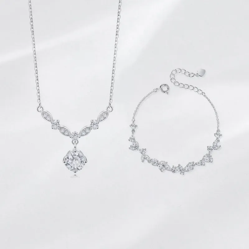 Asia Star Alloy Necklaces Women's-1