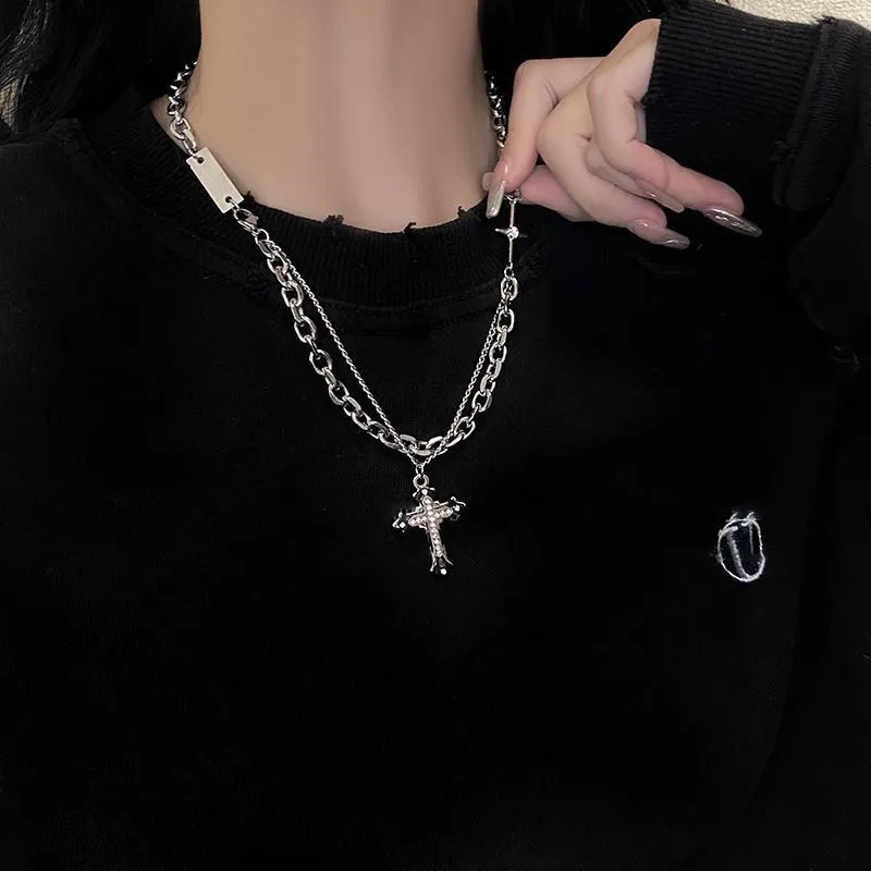 Asia Star Alloy Necklaces Women's-4