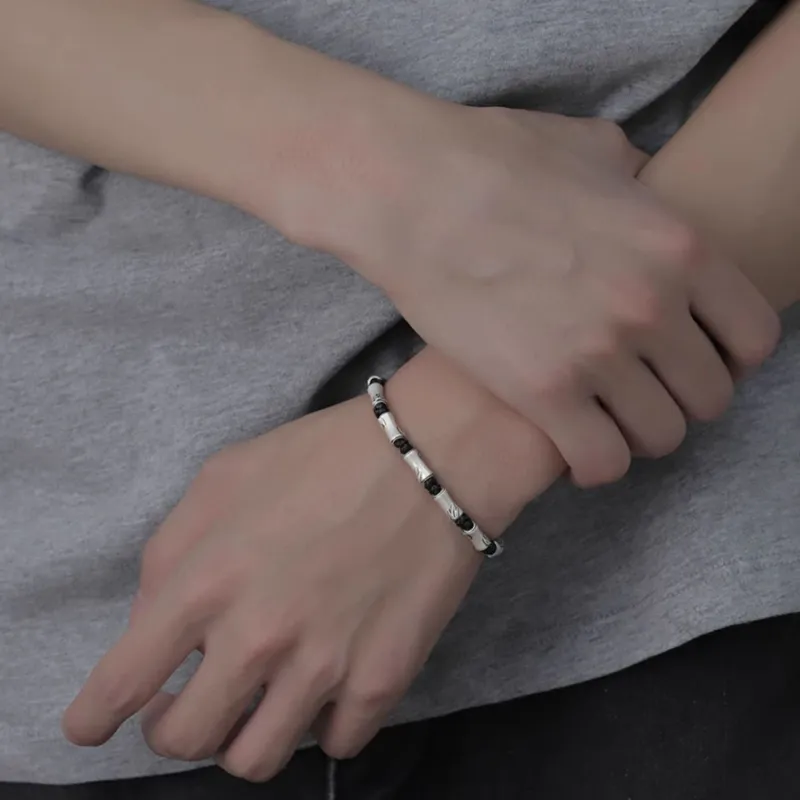 Asia Star Sterling Silver Bracelets Unisex-2