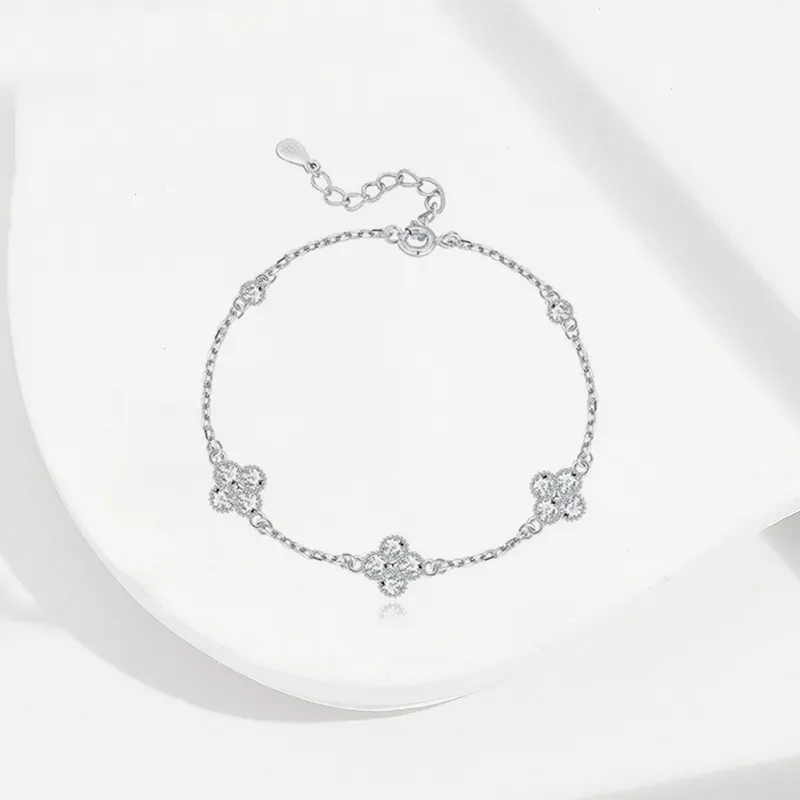 Asia Star S925 Silver Bracelets Women's-2