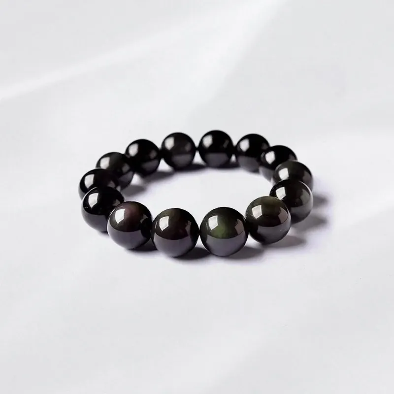 Asia Star Obsidian Bracelets Men's-1