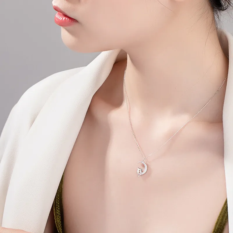 Asia Star 999 Fine Silver Necklaces Women's-2