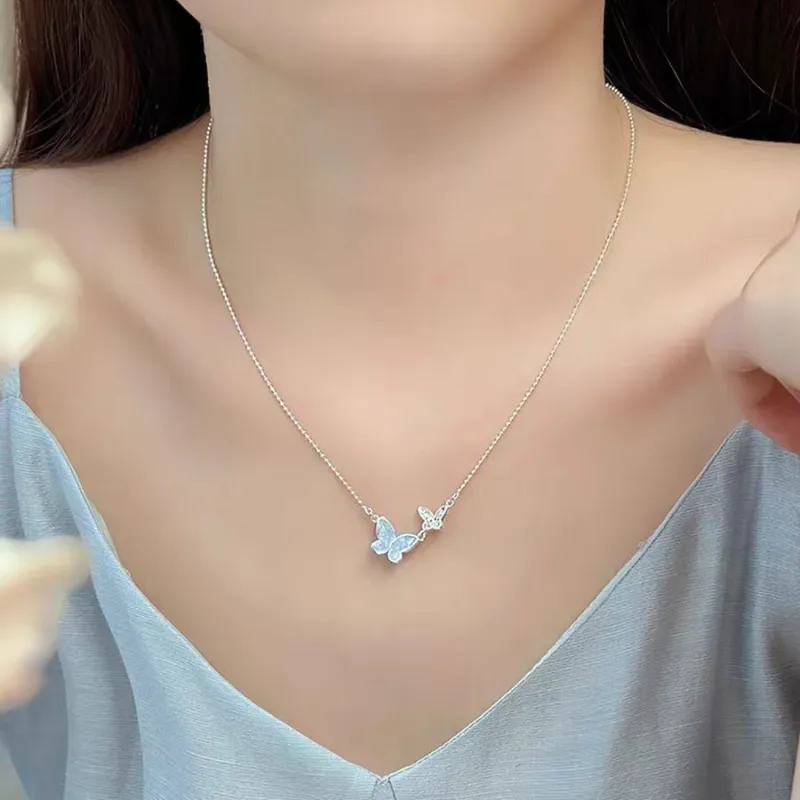 Asia Star Alloy Necklaces Women's-3