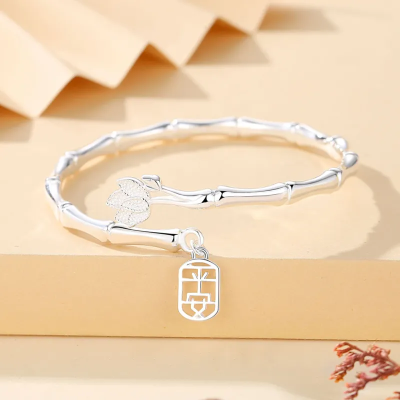 Asia Star S999 Fine Silver Bangles Women's-1