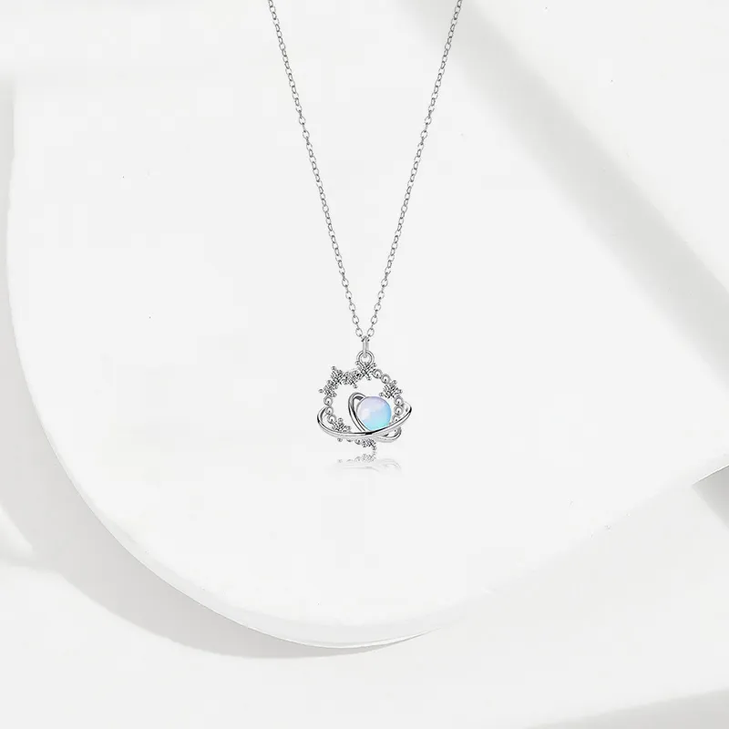 Asia Star Alloy Necklaces Women's-2