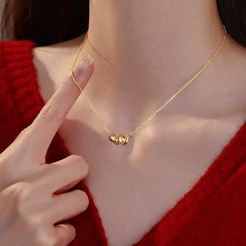 Asia Star Alloy Necklaces Women's-2
