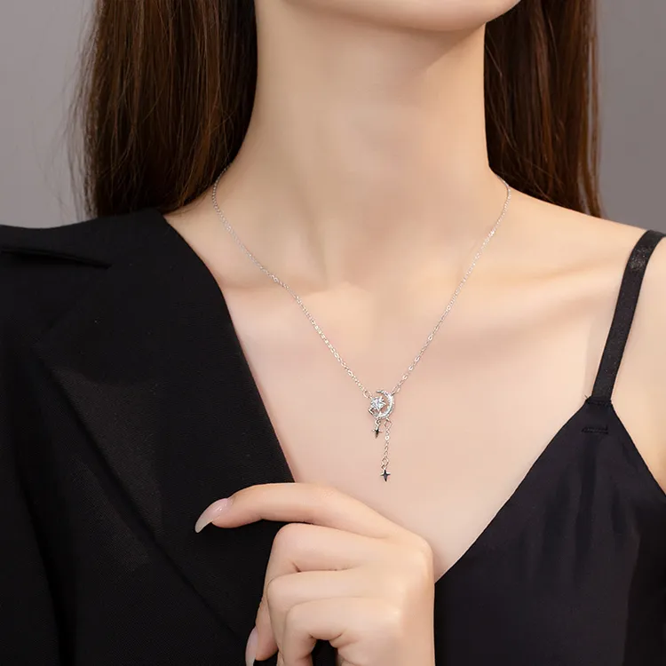 Asia Star S925 Silver/alloy Necklaces Women's-2