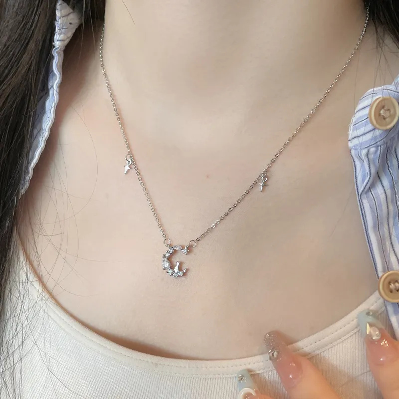 Asia Star Sterling Silver Necklaces Women's-1