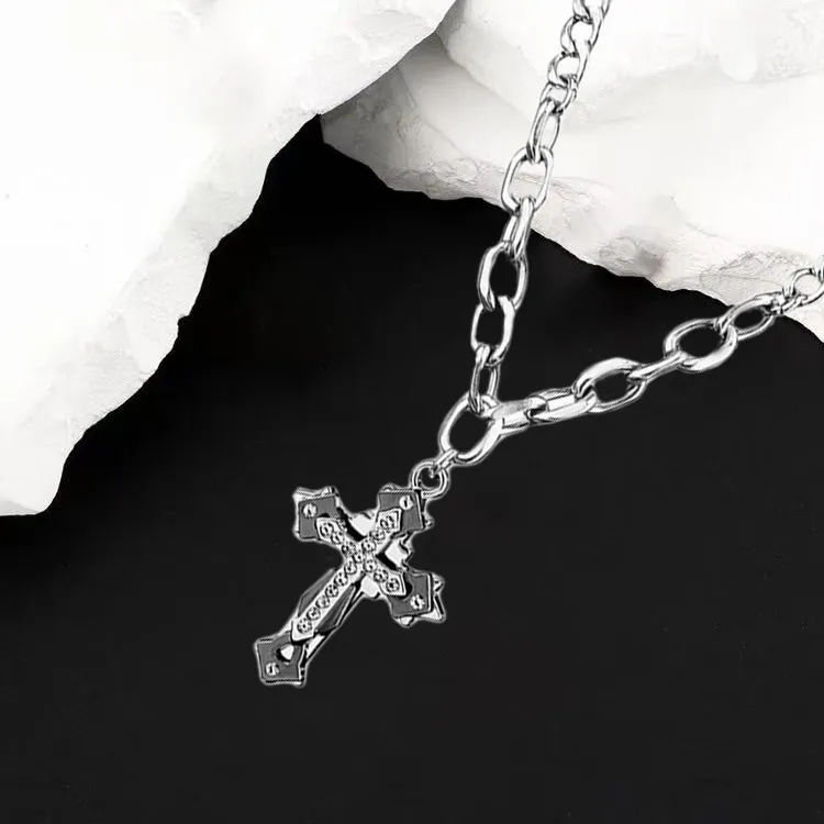 Mr. Shang Titanium Steel Material Accessory Necklaces Men's-2