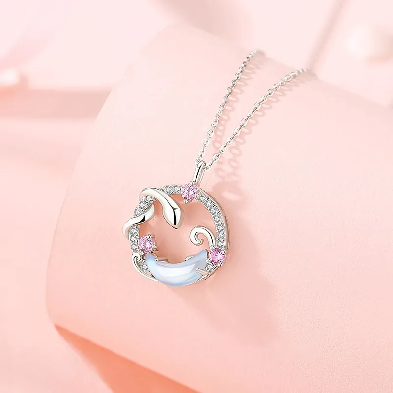 Asia Star Alloy Necklaces Women's-2