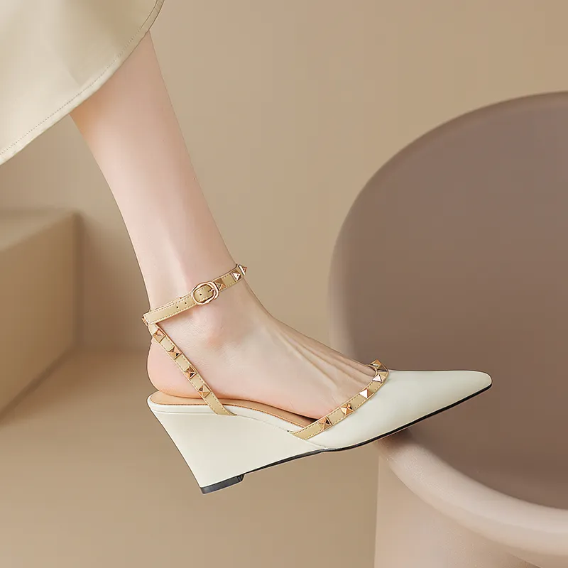 MODERN BELLE Wedge Heel High Heels 8cm Women's-10