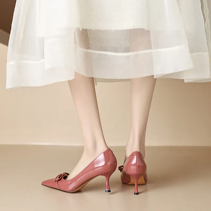 MODERN BELLE Chunky Heel High Heels 6.5cm Women's-12