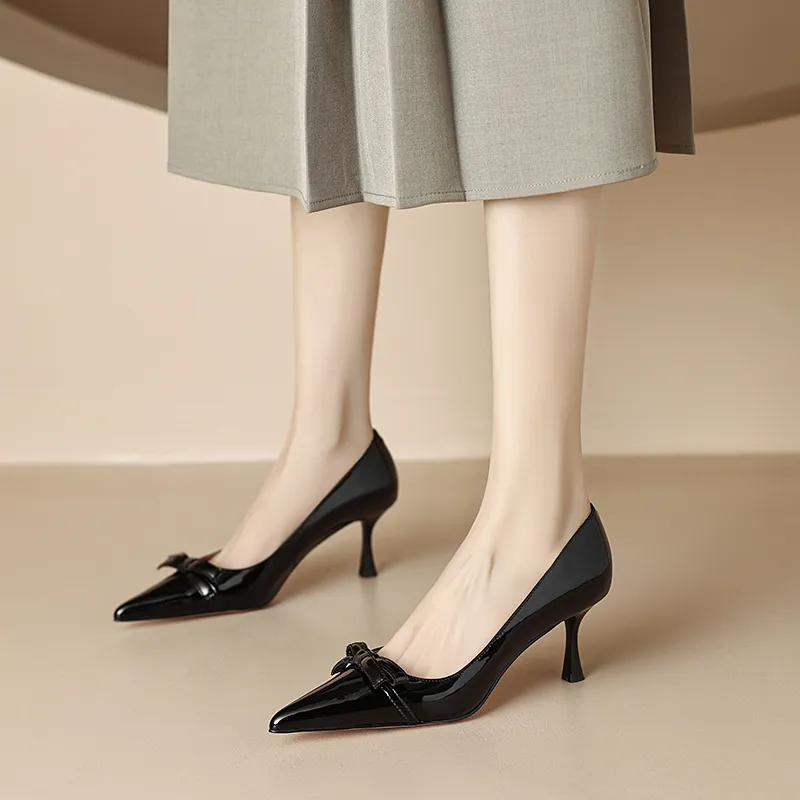 MODERN BELLE Chunky Heel High Heels 6.5cm Women's-1