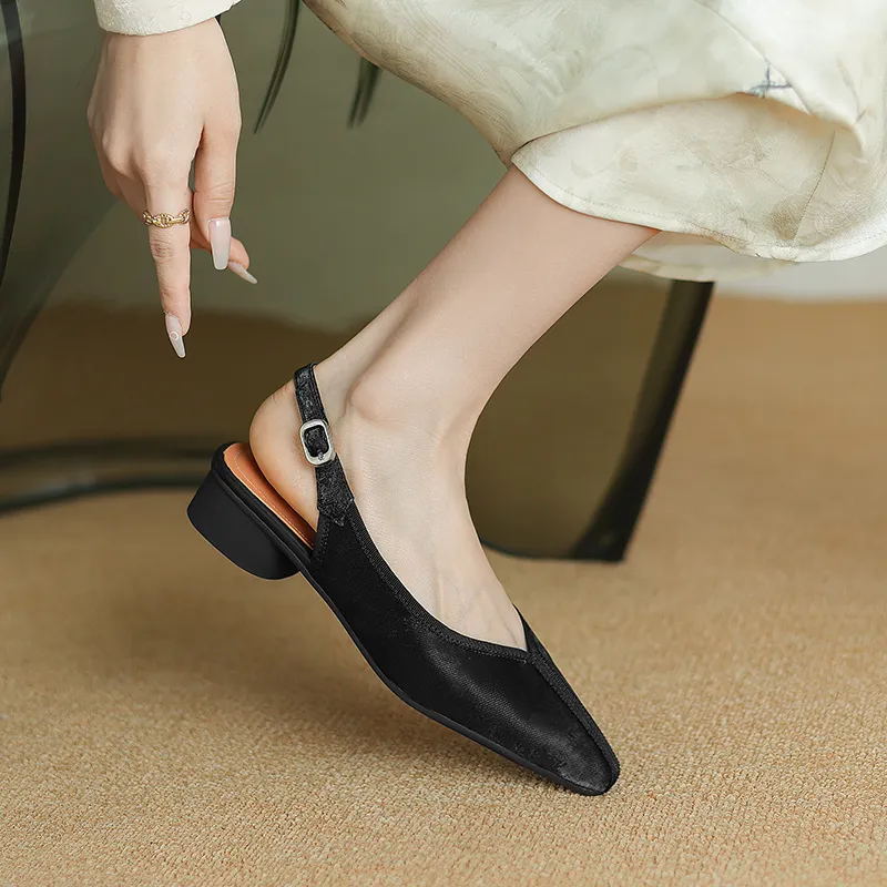 MODERN BELLE Chunky Heel High Heels 3cm Women's-16