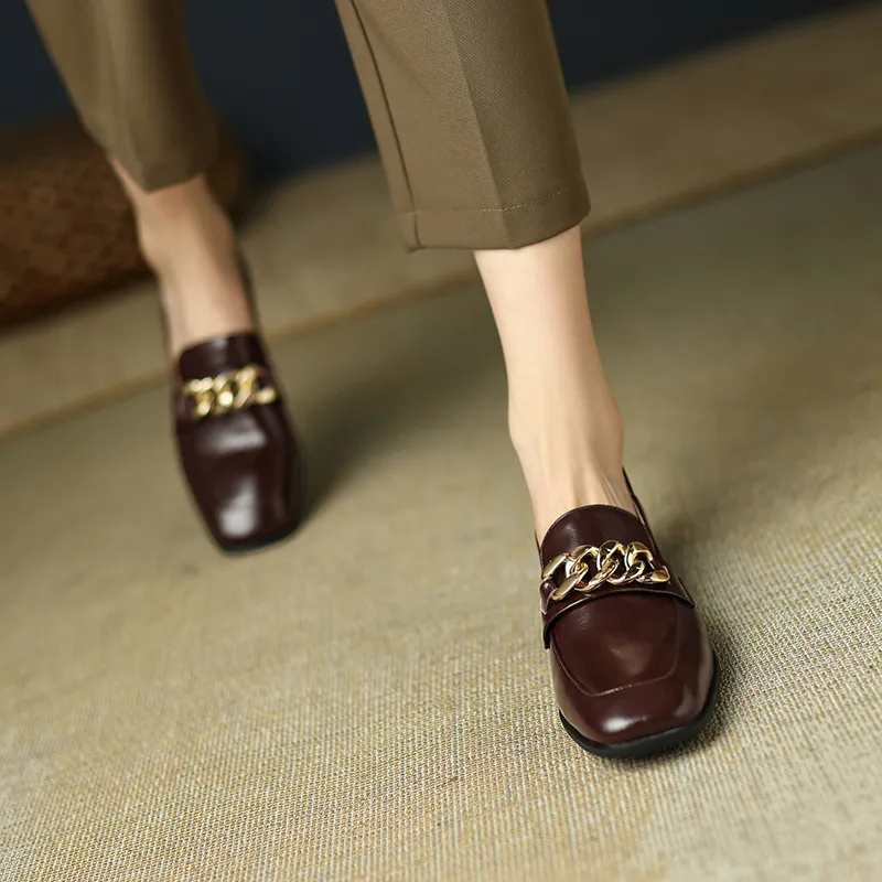 MODERN BELLE Loafers Women's Black/Brown-8