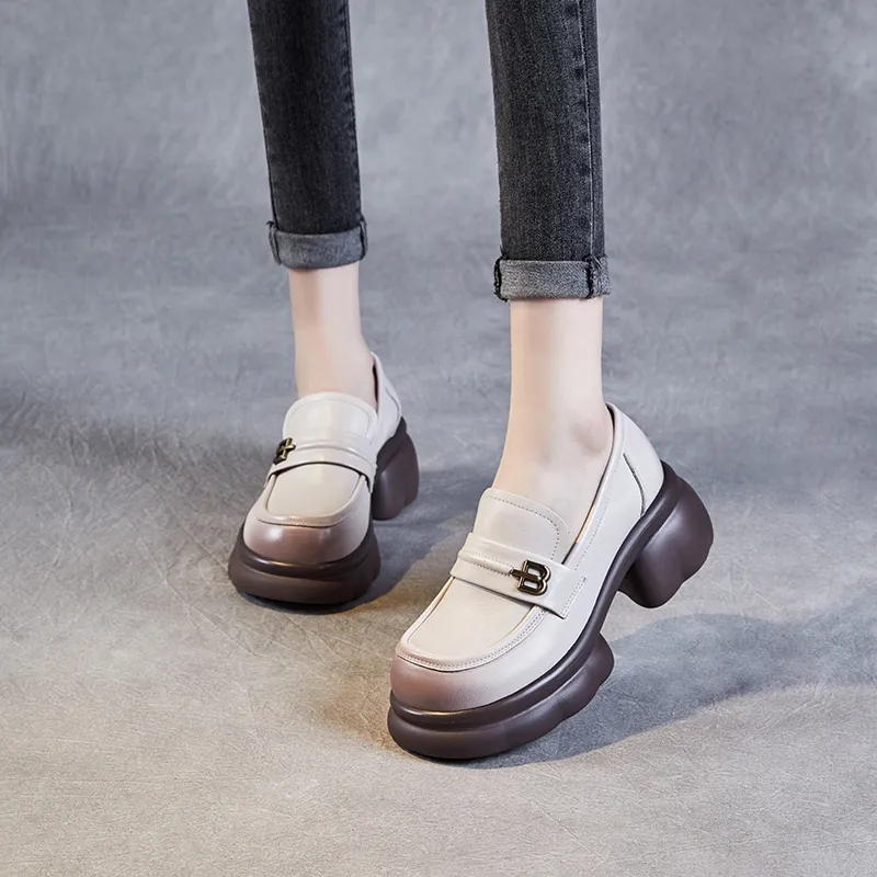 MODERN BELLE Loafers 6cm Women's-4