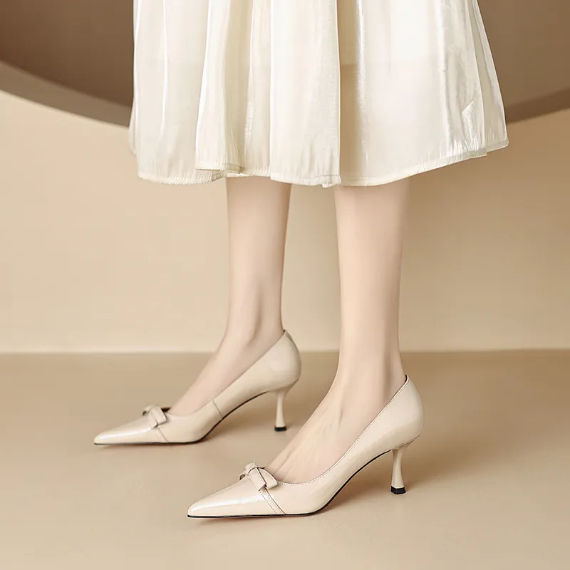 MODERN BELLE Chunky Heel High Heels 6.5cm Women's-6