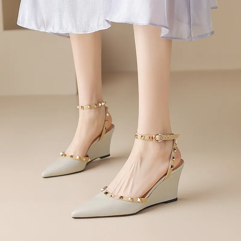 MODERN BELLE Wedge Heel High Heels 8cm Women's-1