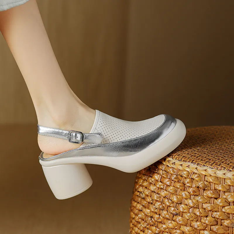 MODERN BELLE Chunky Heel High Heels Women's-2