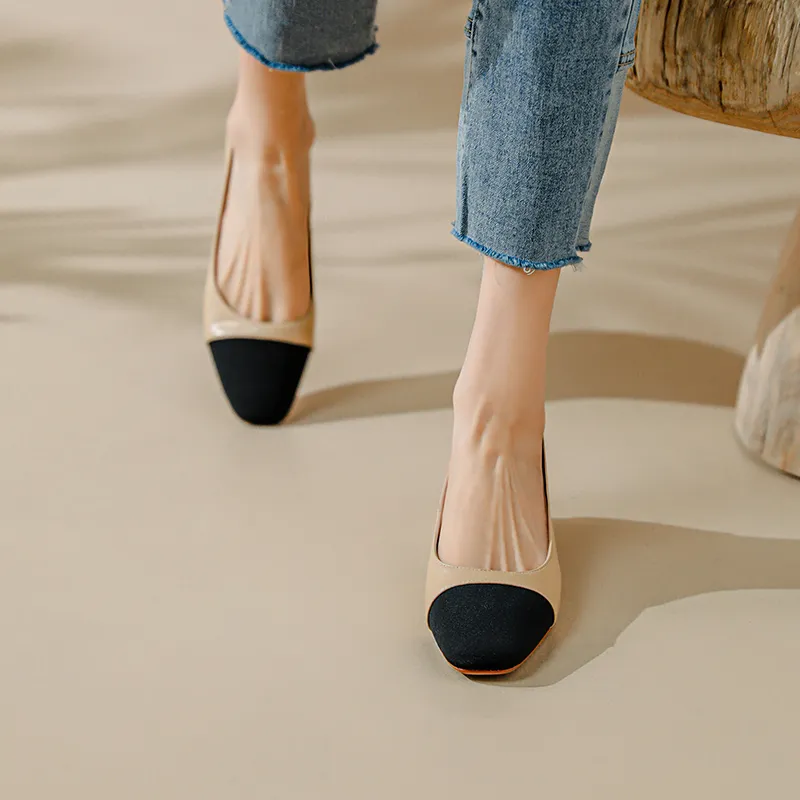 MODERN BELLE Chunky Heel High Heels 3.5cm Women's-4