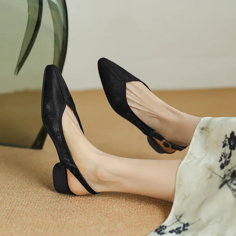 MODERN BELLE Chunky Heel High Heels 3cm Women's-19