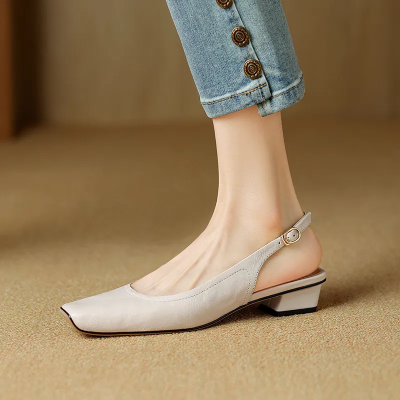 MODERN BELLE Chunky Heel High Heels 3cm Women's-8