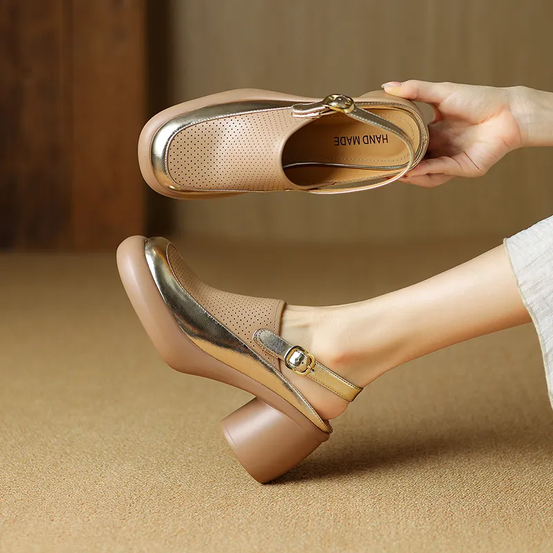 MODERN BELLE Chunky Heel High Heels Women's-9