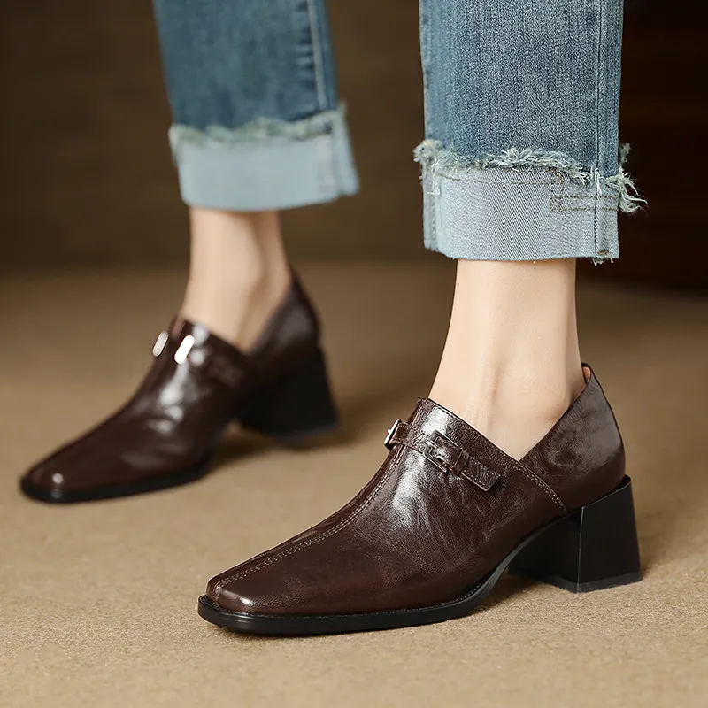 MODERN BELLE Chunky Heel High Heels 5cm Women's-9