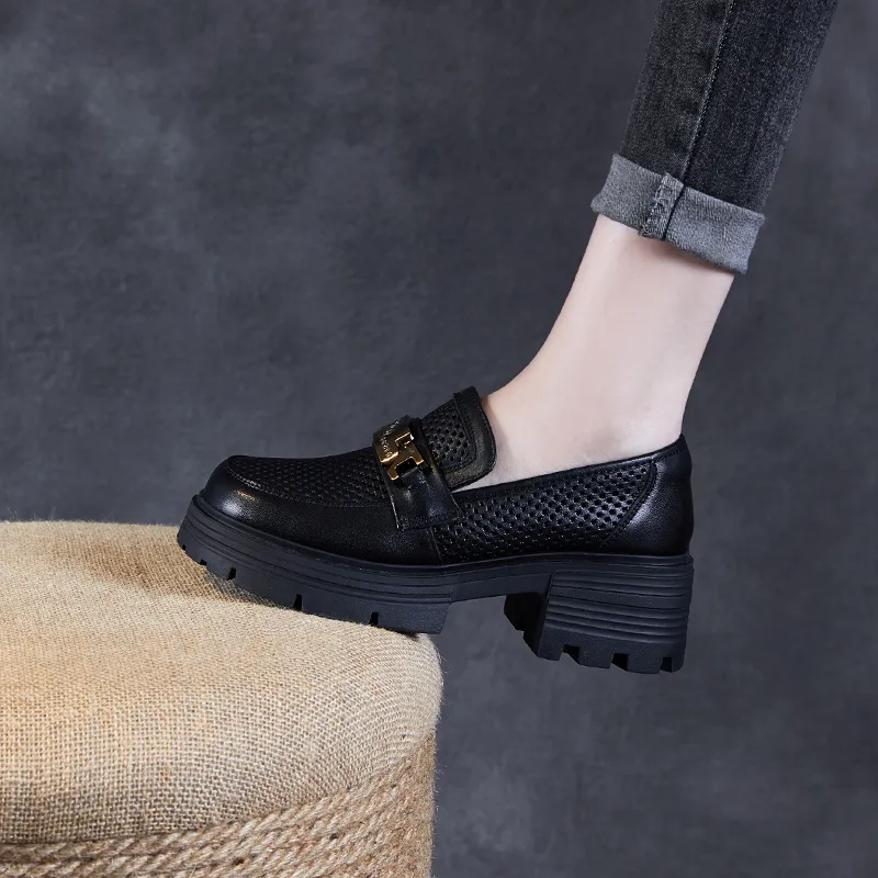 MODERN BELLE Loafers 5.5cm Women's Black-2